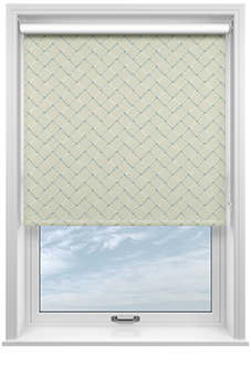 Gianna, Vintage Green - Roller Blind